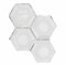 Msi Medici Silver Pattern 10.83 In. X 12.44 In. X 8Mm Stone Metal Blend Mesh-Mounted Mosaic Tile, 10PK ZOR-MD-0329 - alternate 3